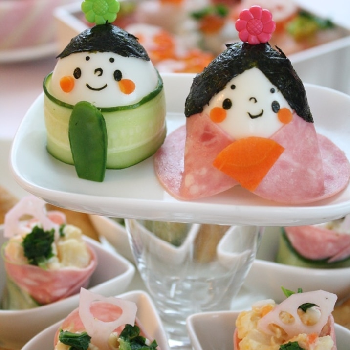 ひな祭りキャラ弁 ゆで卵のおひなさま レシピ 作り方 By Asami Obento 楽天レシピ ひな祭りキャラ弁 ゆで卵のおひなさま レシピ 作り方 By Asami Obento 楽天レシピ